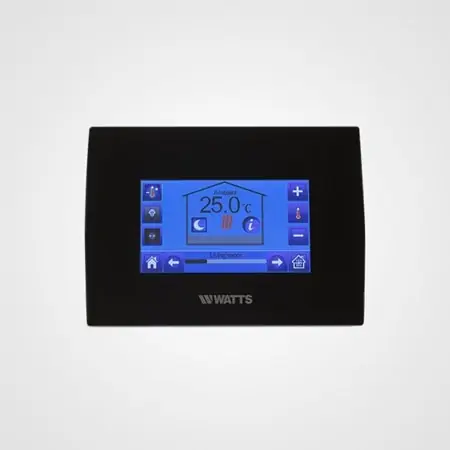 WATTS Draadloze Centrale Touchscreen Unit met WIFI – Zwart