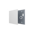 Welltherm Infrarood verwarmingspaneel metaal 618 x 618 x 17 mm 340 Watt